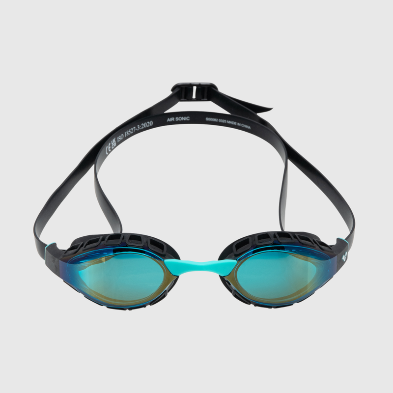 Óculos de Natação Air Sonic Azul Água e Preto arena 