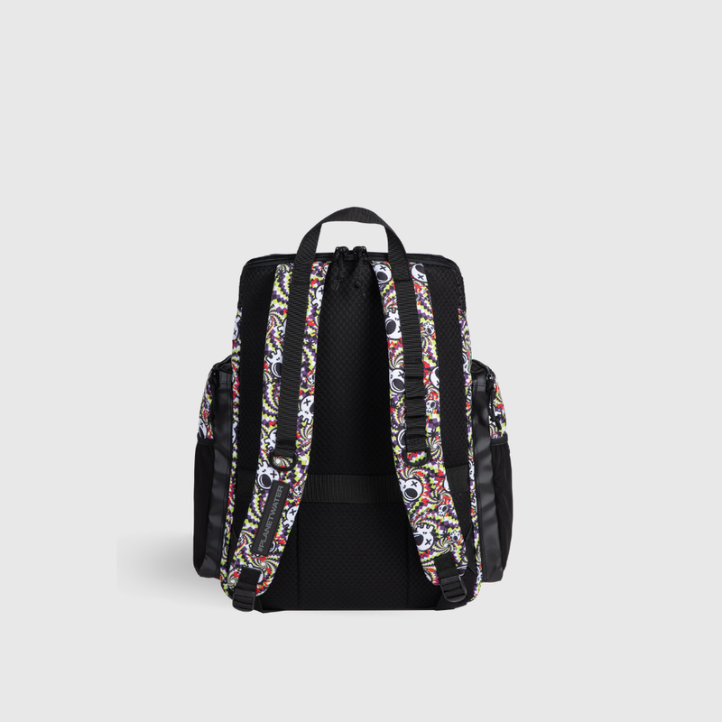Mochila One Go Print Caveira Colorido 45L arena