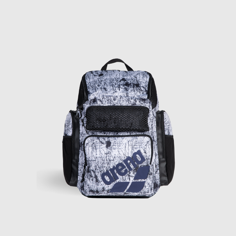 Mochila One Go Print Preto/Branco 45L arena