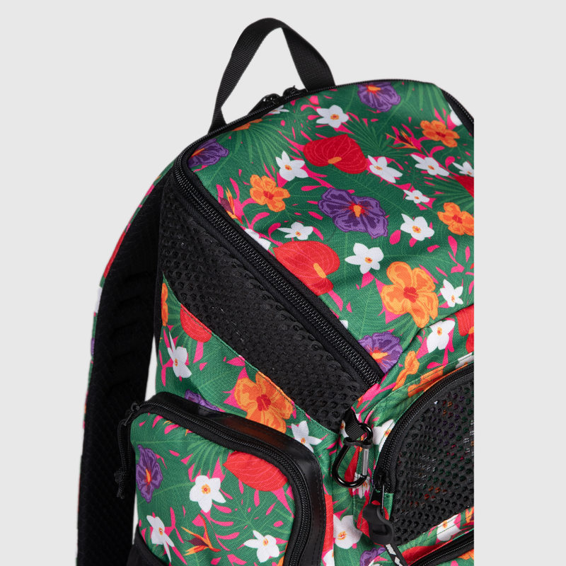 Mochila One Go Print Floresta Tropical 45L arena