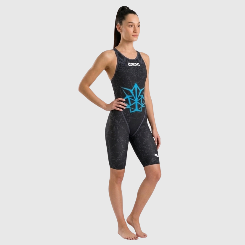 Maiô de Natação Powerskin Carbon Glide Warriors Open Back arena