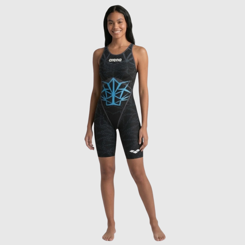 Maiô de Natação Powerskin Carbon Core Fx Warriors Open Back arena
