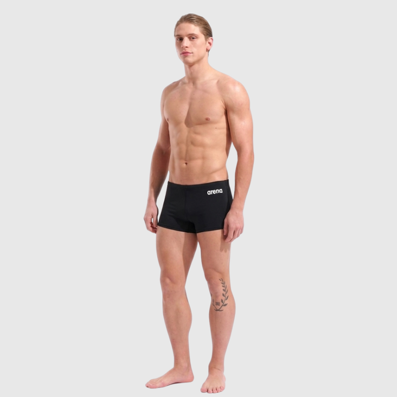Sunga MaxLife Solid Preto e Branco arena