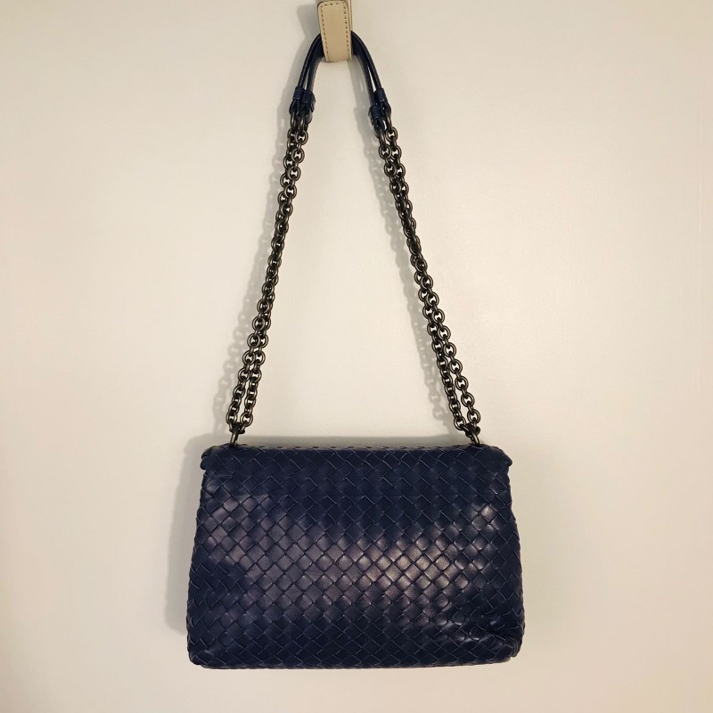 Bolsa Bottega Veneta Intrecciato Nappa Baby Olimpia 