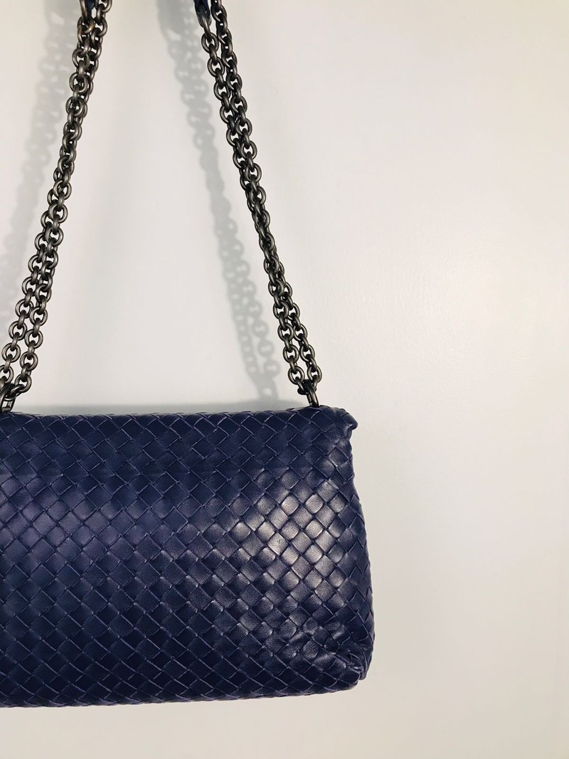 Bolsa Bottega Veneta Intrecciato Nappa Baby Olimpia 