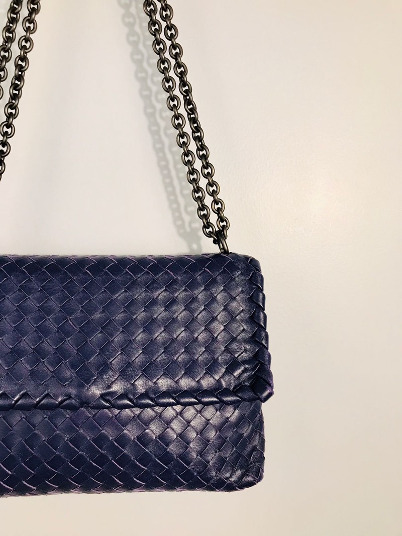 Bolsa Bottega Veneta Intrecciato Nappa Baby Olimpia 