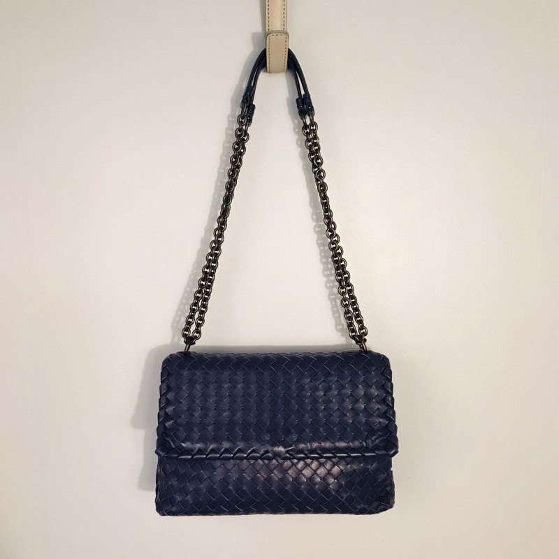 Bolsa Bottega Veneta Intrecciato Nappa Baby Olimpia 