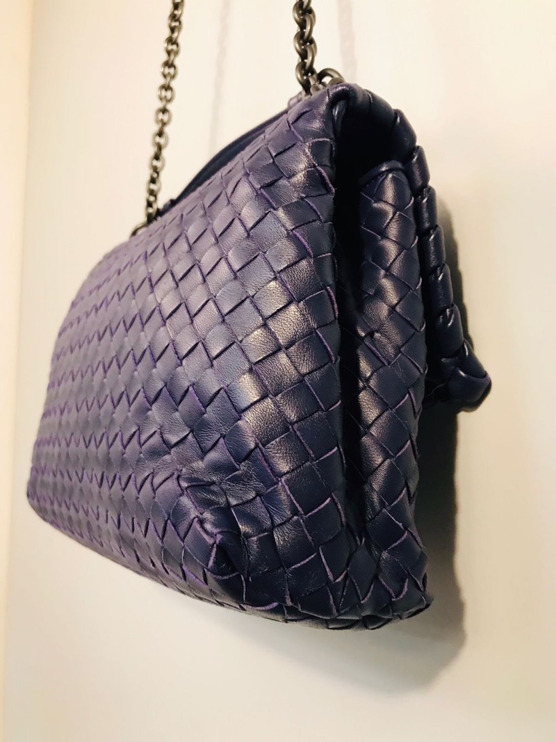 Bolsa Bottega Veneta Intrecciato Nappa Baby Olimpia 