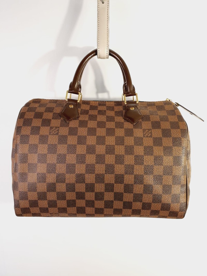 Bolsa Louis Vuitton Speedy 30 Damier Ebène 