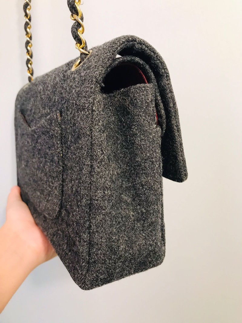 Bolsa Chanel Wool Quilted
