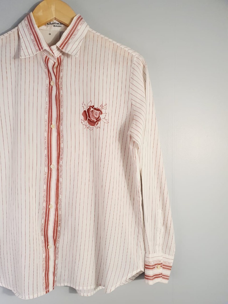 Camisa Christian Dior vintage