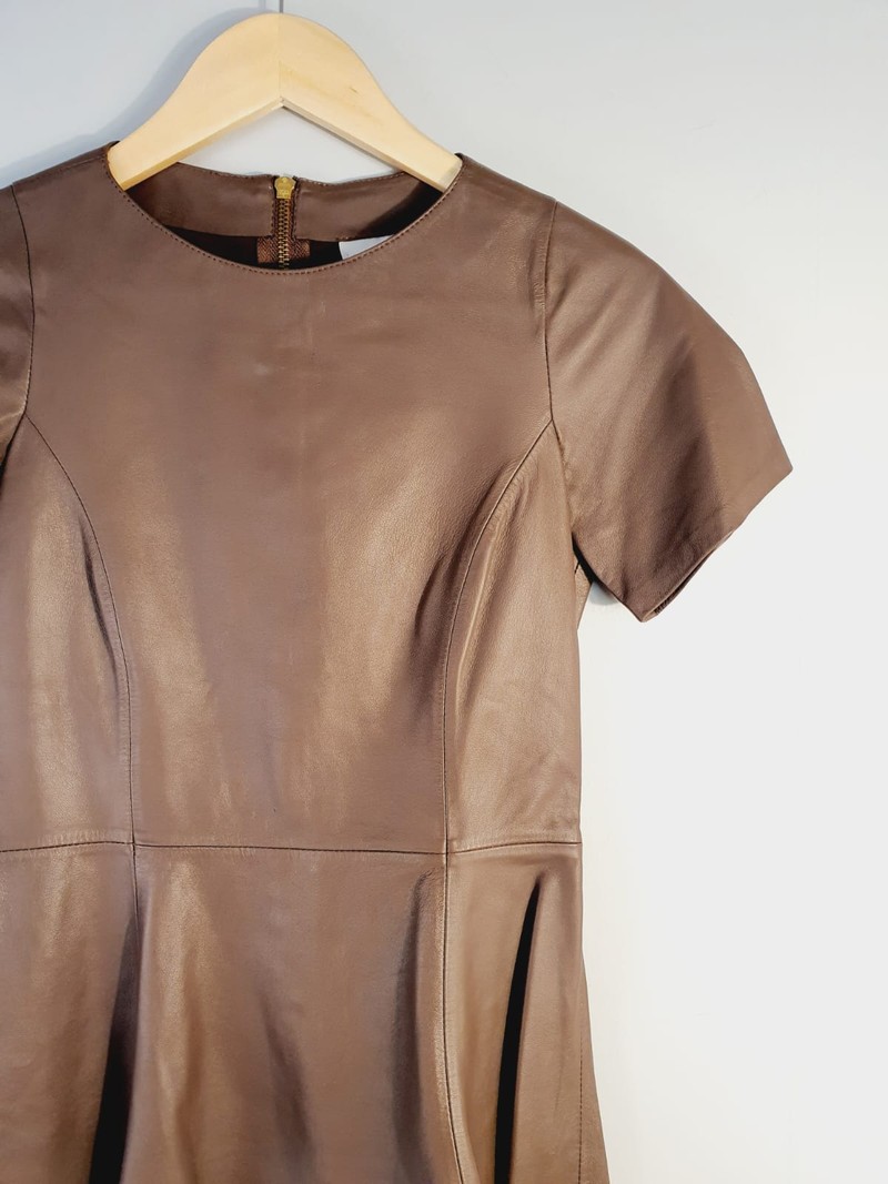 Blusa Tannerie couro