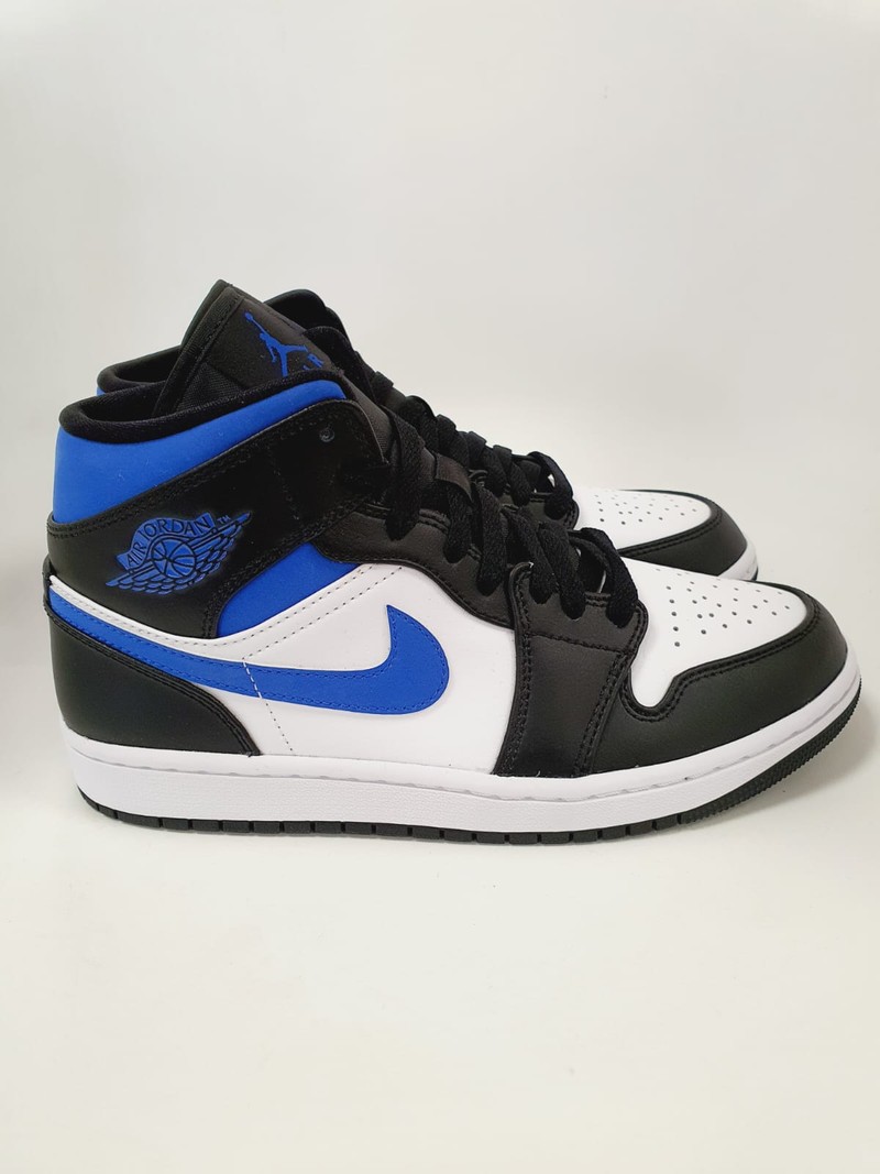 Tenis Nike Air 1 Jordn Mid Racer Blue