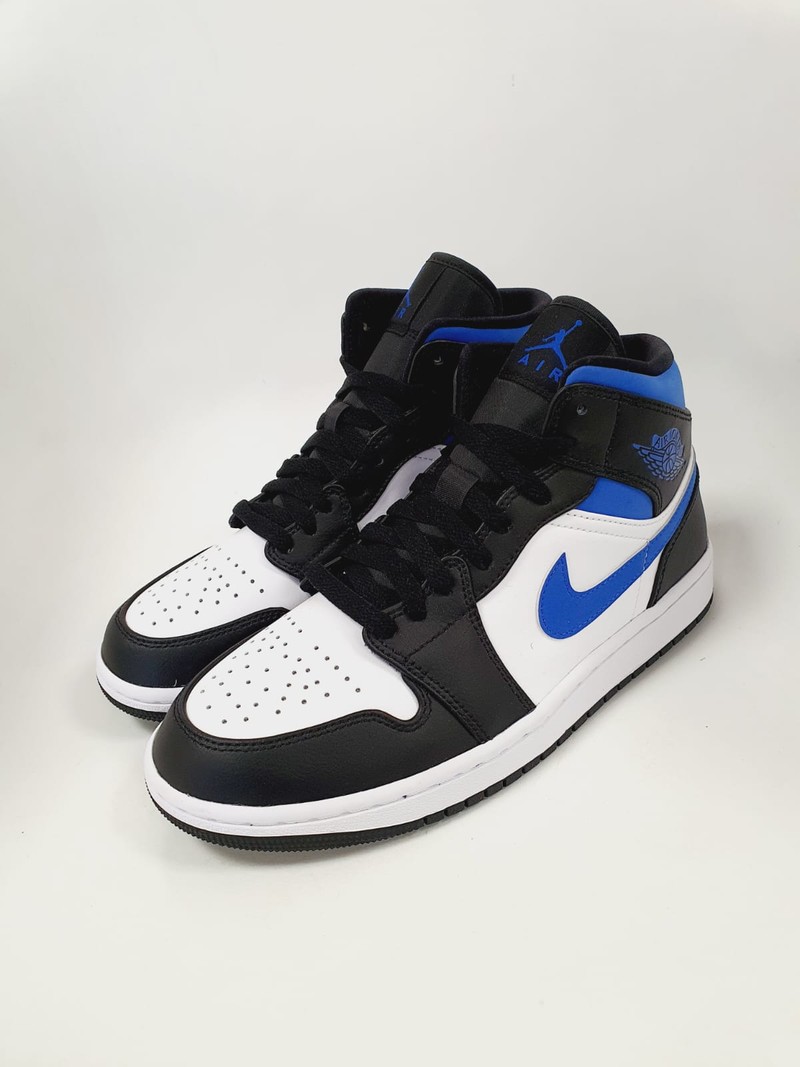 Tenis Nike Air 1 Jordn Mid Racer Blue