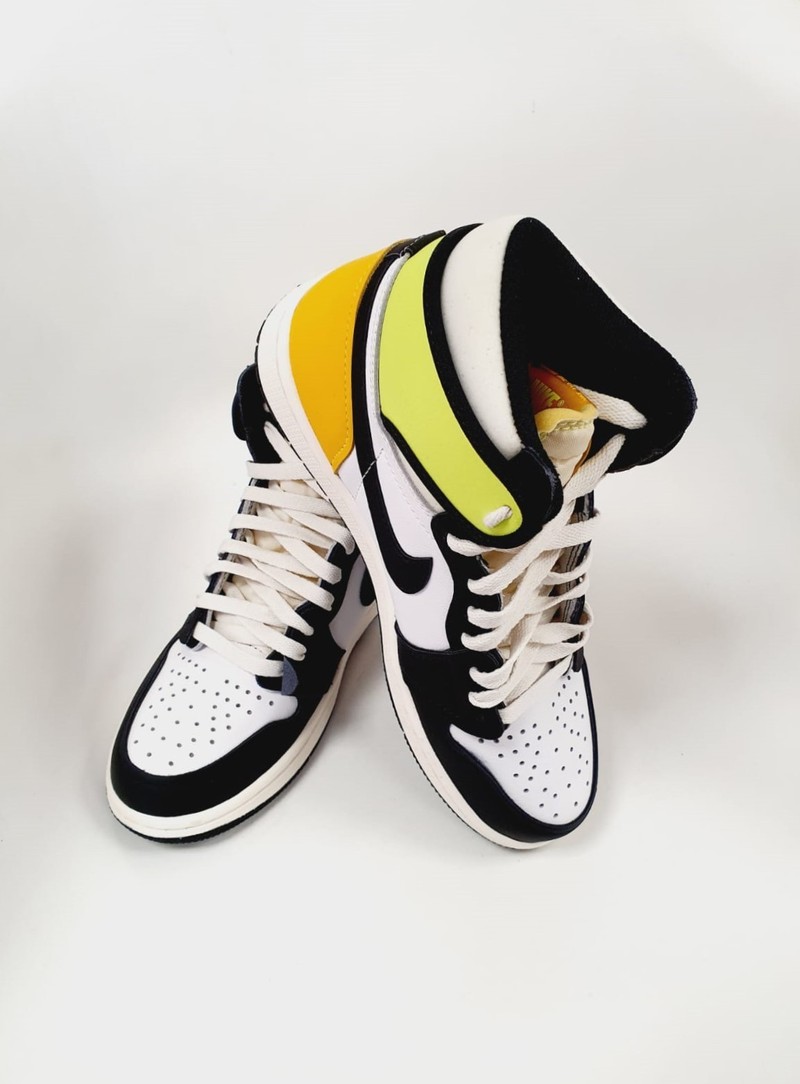 Tênis Nike Air Jordan 1 Retro High Volt Gold