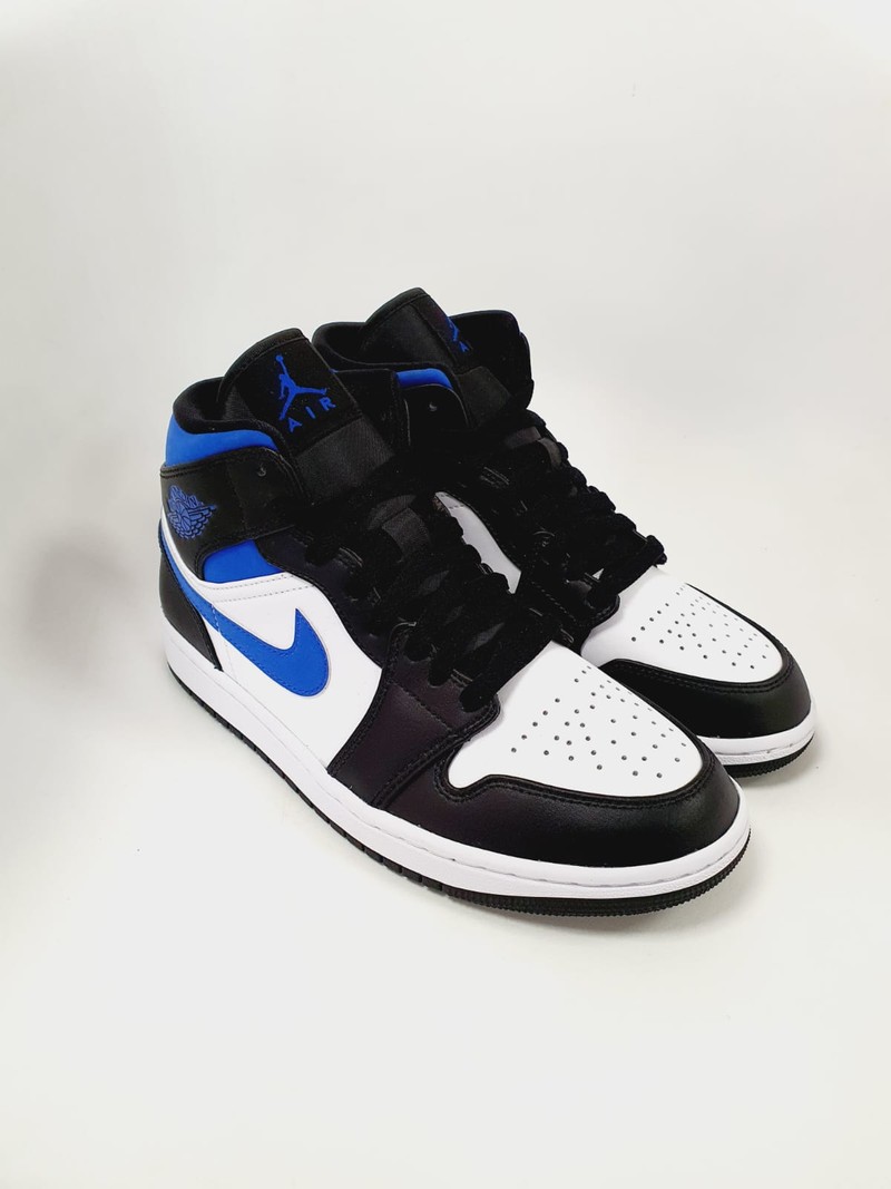 Tenis Nike Air 1 Jordn Mid Racer Blue