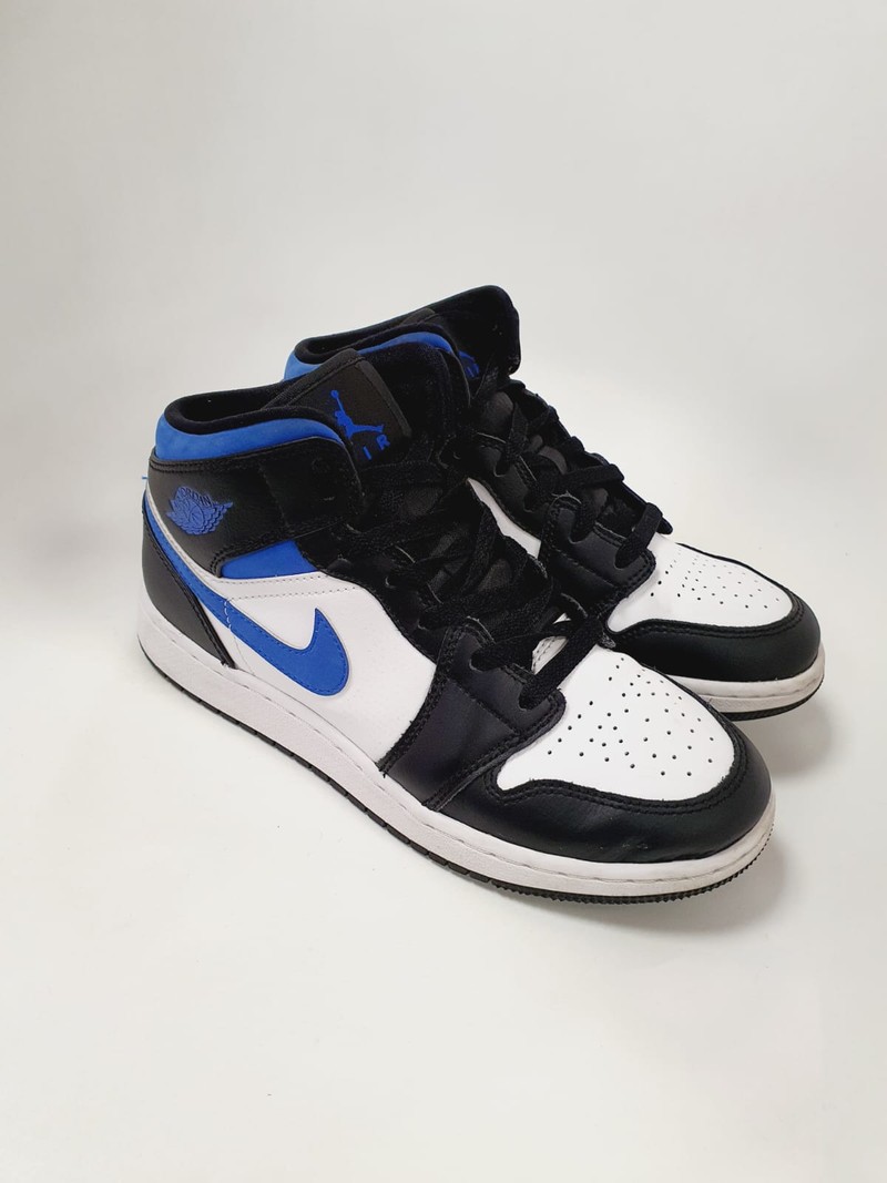 Tenis Nike Air 1 Jordan Mid Racer Blue