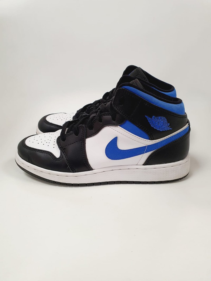 Tenis Nike Air 1 Jordan Mid Racer Blue