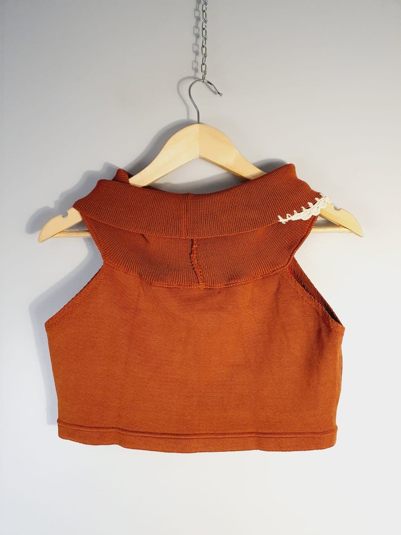 Blusa cropped Lilly Sarti
