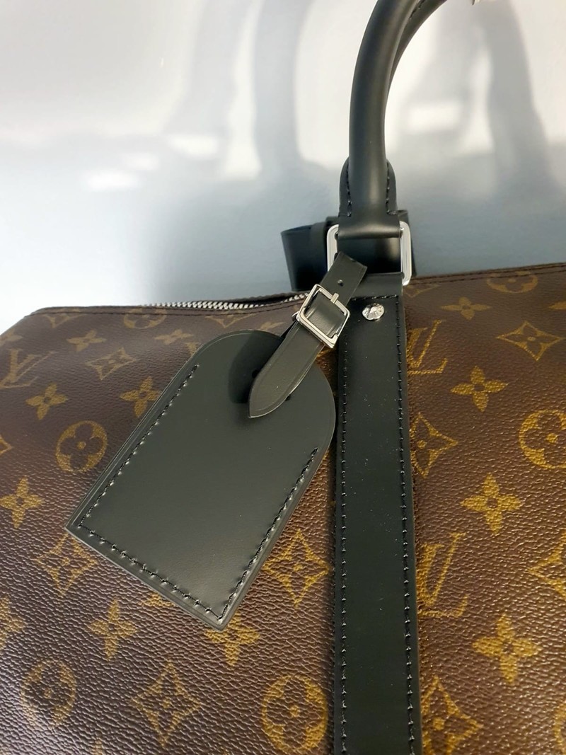 Mala Louis Vuitton Keepall Bandouliere 45 Monogram Macassar 