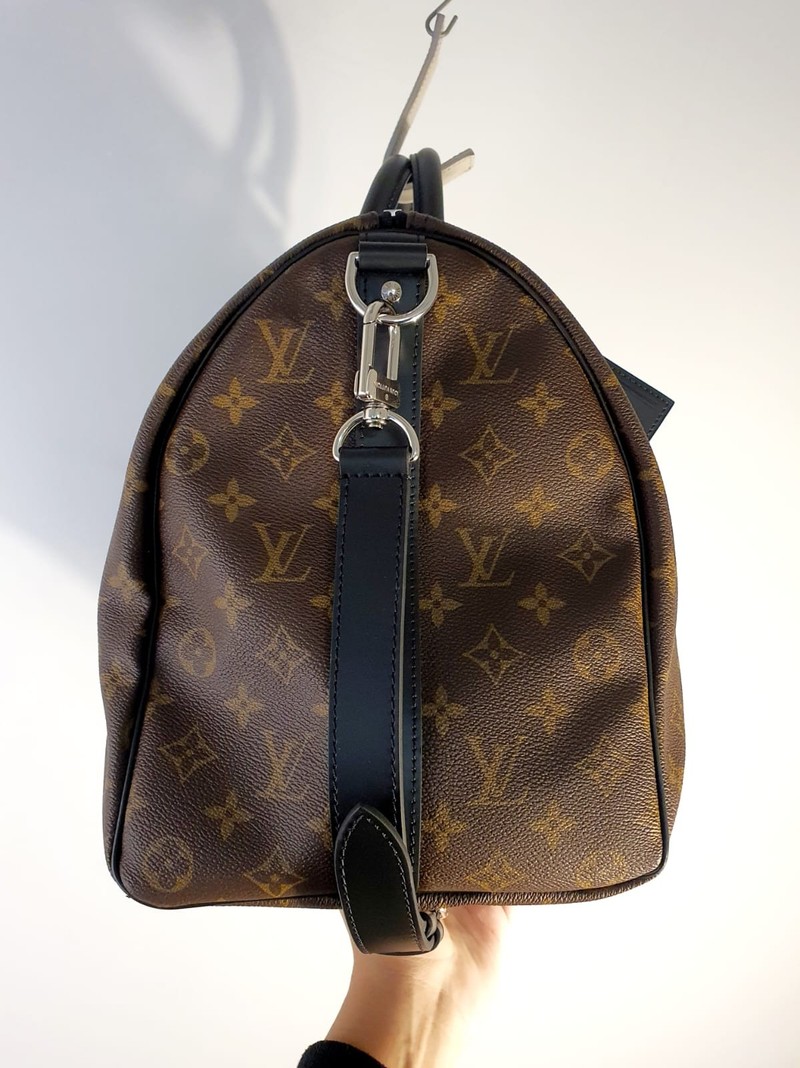 Mala Louis Vuitton Keepall Bandouliere 45 Monogram Macassar 