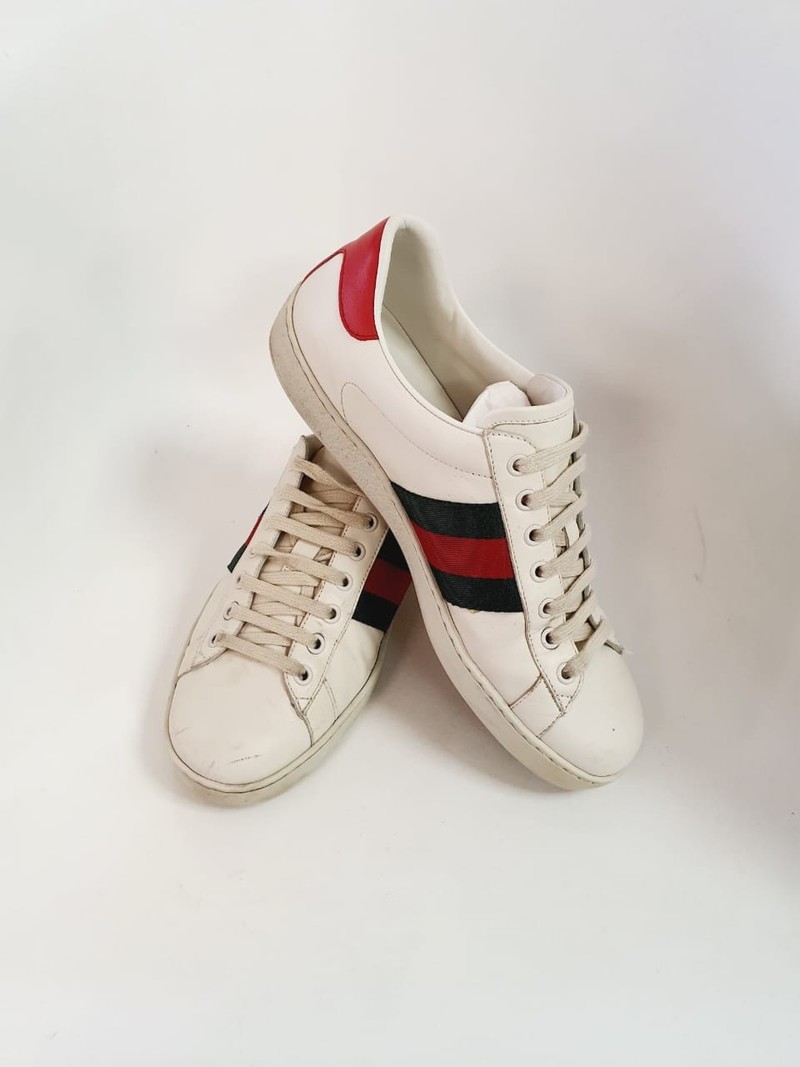 Tênis Gucci Ace Freya Hartas Masculino