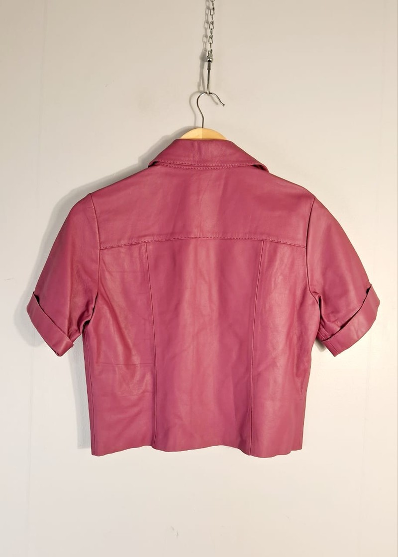 Blusa Tannerie couro