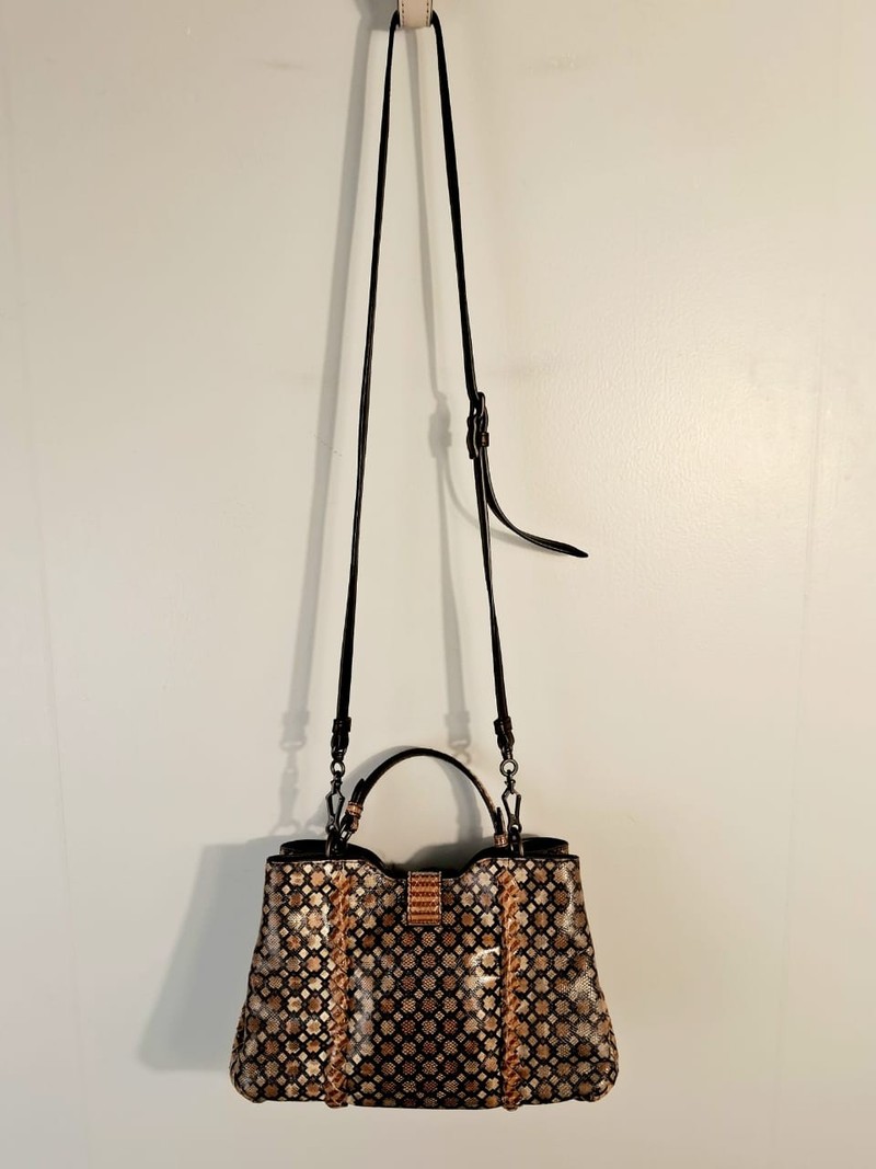 Bolsa Bottega Veneta Napoli Byzantine Snakeskin