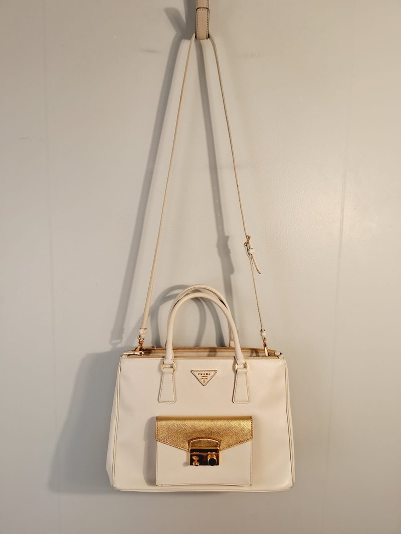 Bolsa Prada Saffiano Lux