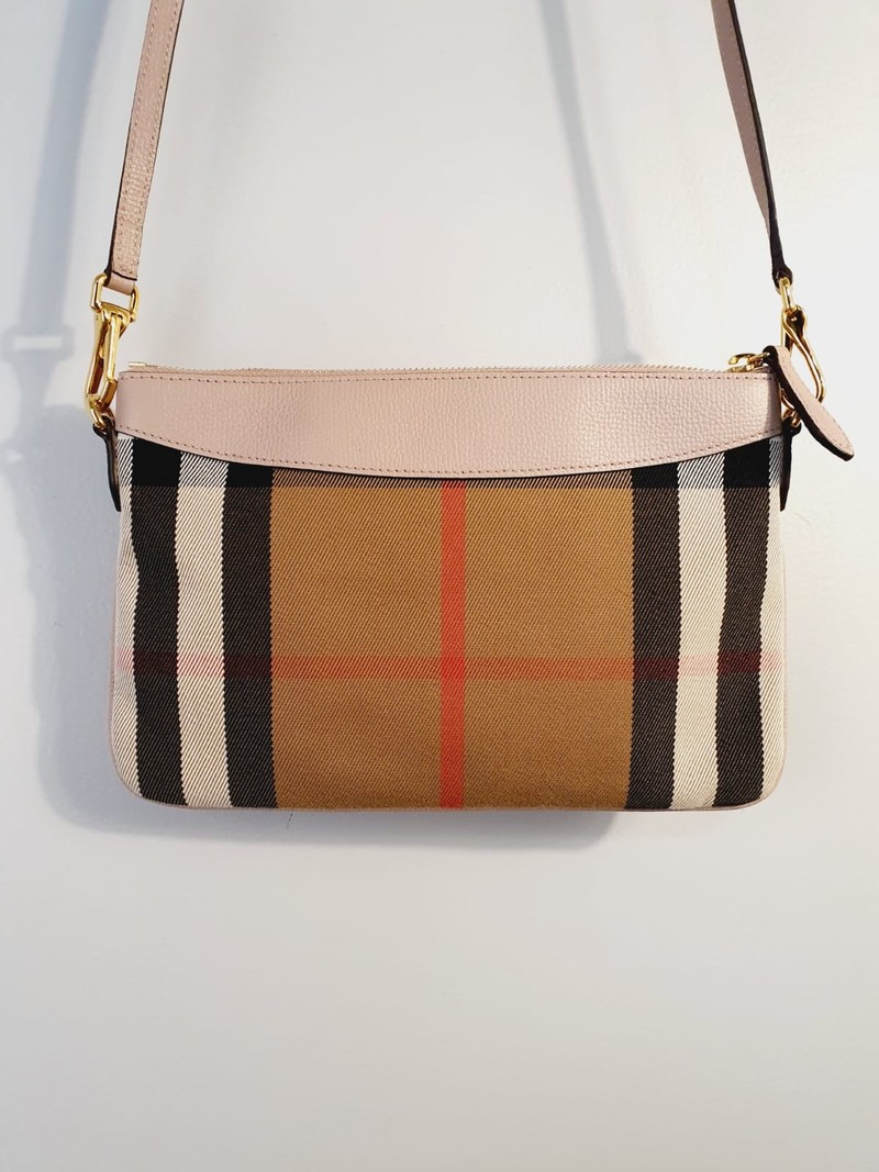 Bolsa Burberry House Check Derby Peyton