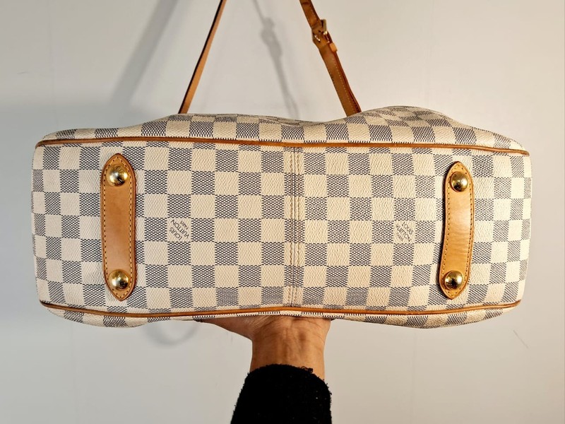 Bolsa Louis Vuitton Siracusa Damier Azur MM