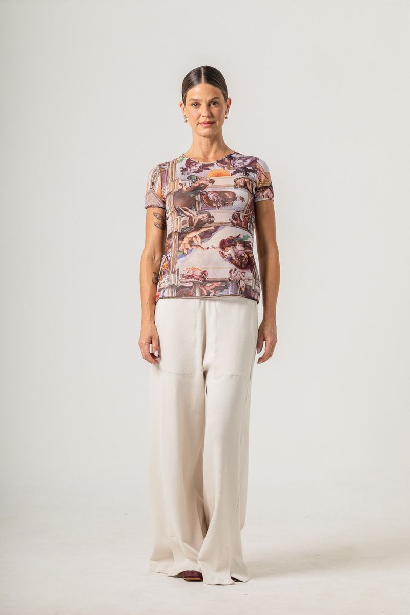 Blusa de Tule segunda pele Lightmatter Sistine 