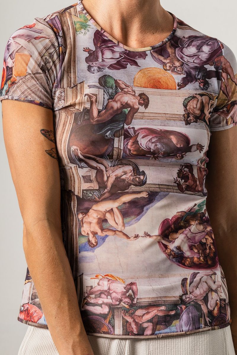 Blusa de Tule segunda pele Lightmatter Sistine 