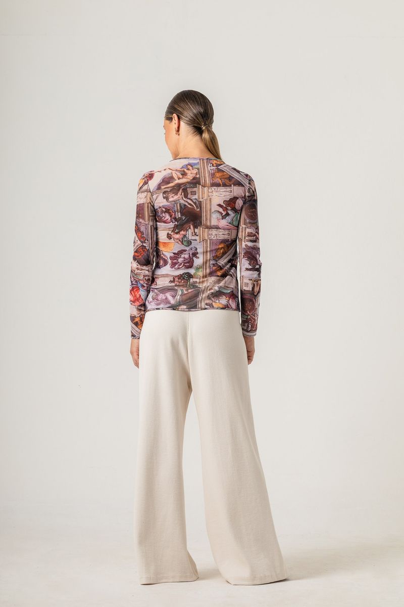 Blusa de Tule segunda pele Lightmatter Sistine