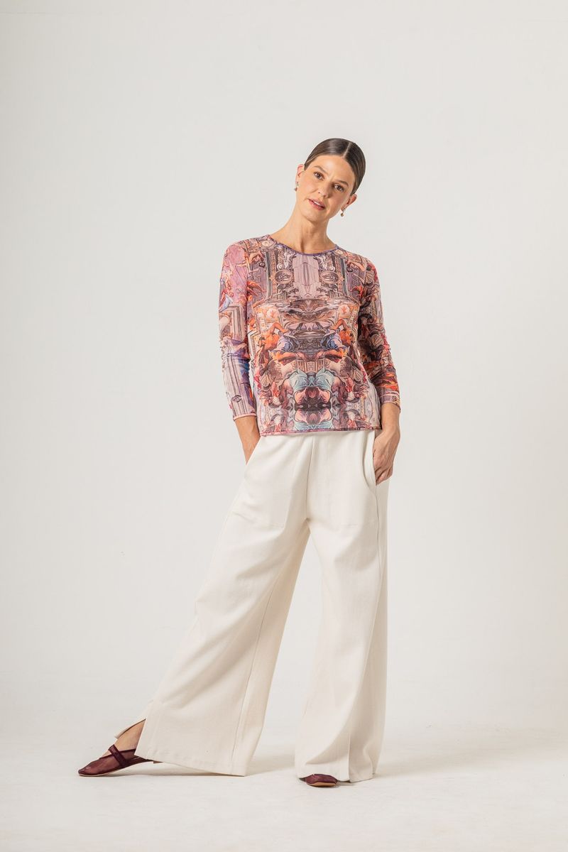 Blusa de Tule segunda pele Sant Ignacio