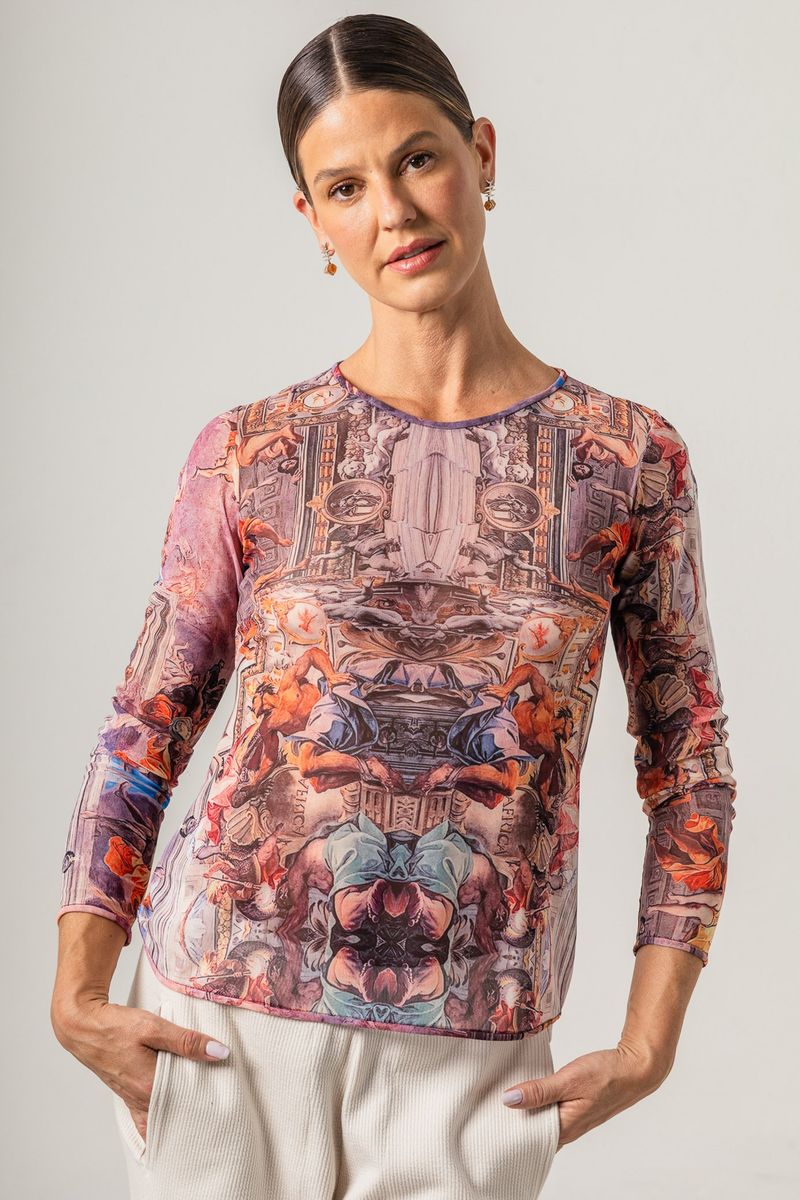 Blusa de Tule segunda pele Sant Ignacio