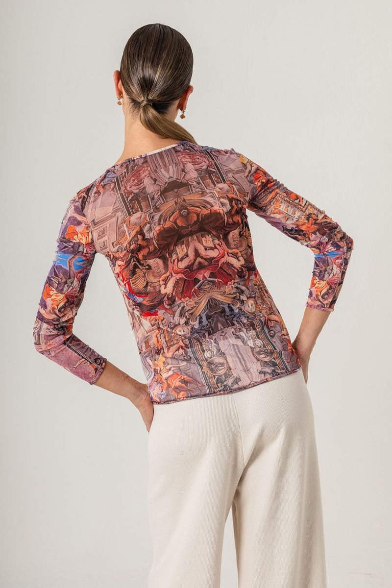 Blusa de Tule segunda pele Sant Ignacio