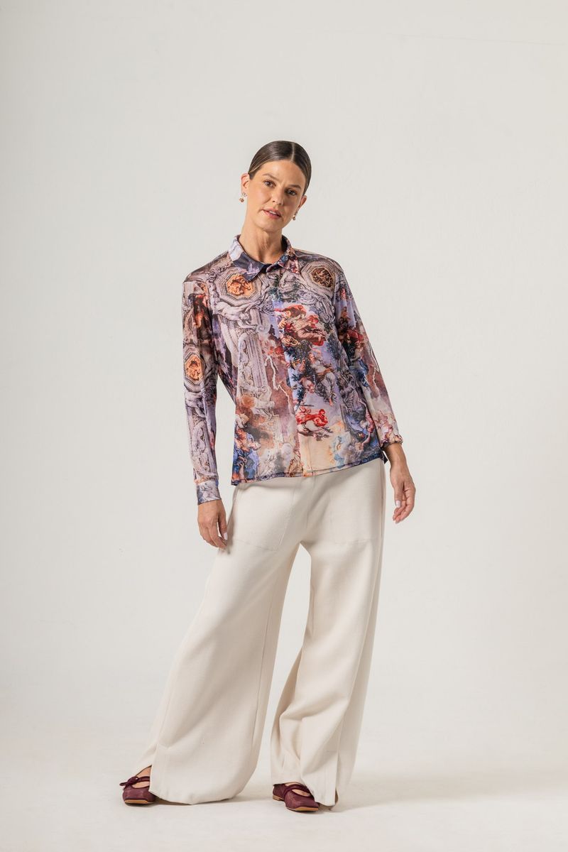 Camisa de Tule Lightmatter Sistine