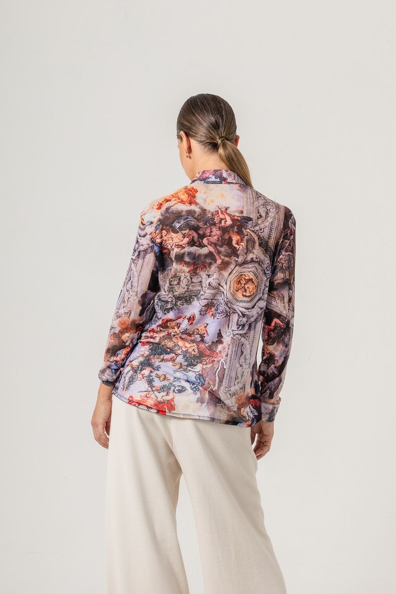 Camisa de Tule Lightmatter Sistine