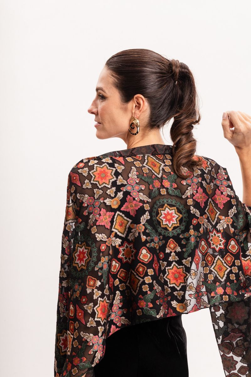 Lenço Estampado em Viscose