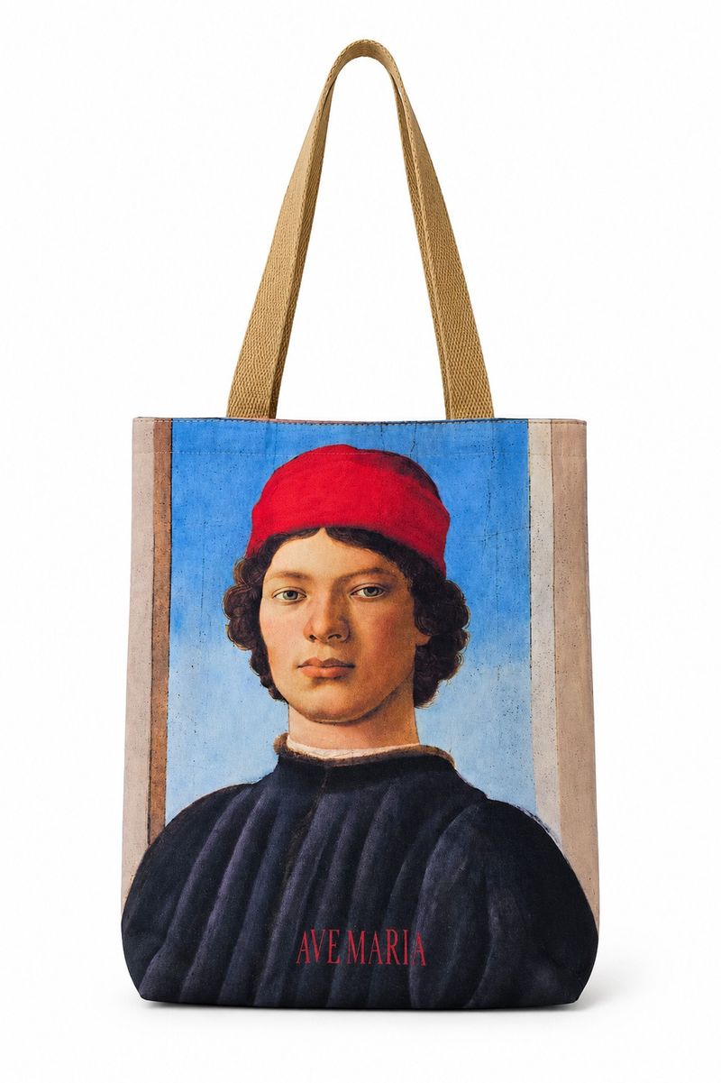 Sacola Eco Estampada Quadro Renascentista
