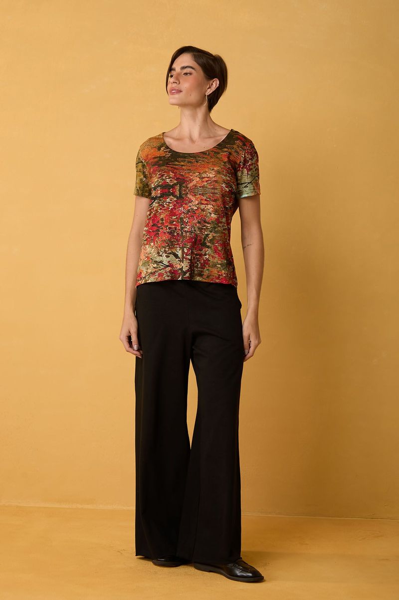 Blusa de Malha Estampa Vicente Van Gogh
