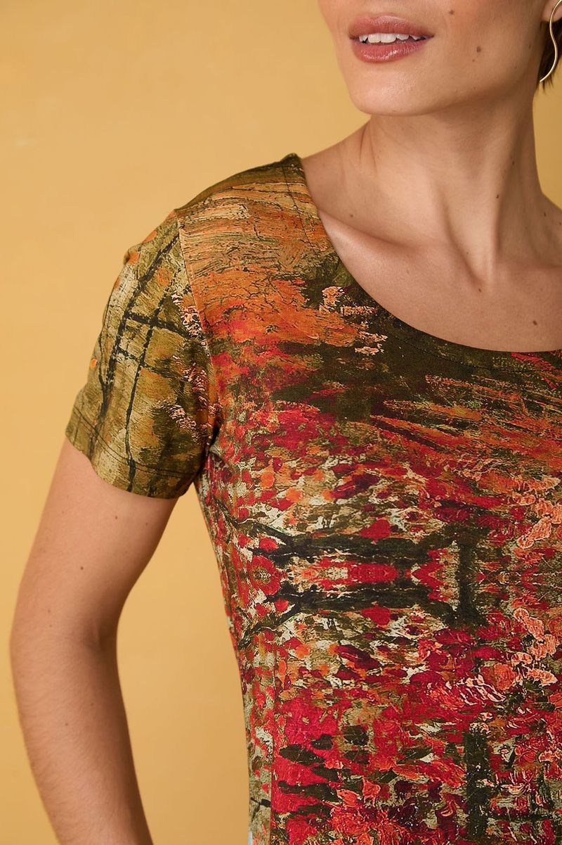 Blusa de Malha Estampa Vicente Van Gogh