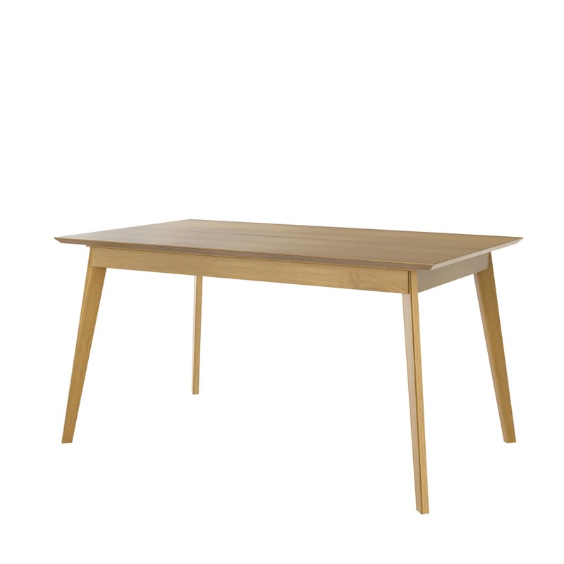 Mesa de Jantar Olive 6 Lugares 160cm Babus - Imbuia / Imbuia