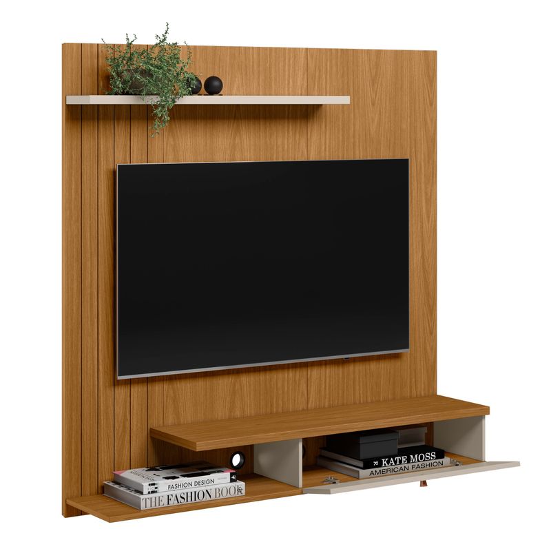 Painel Home de TV até 55 Polegadas Seul - nature / off white