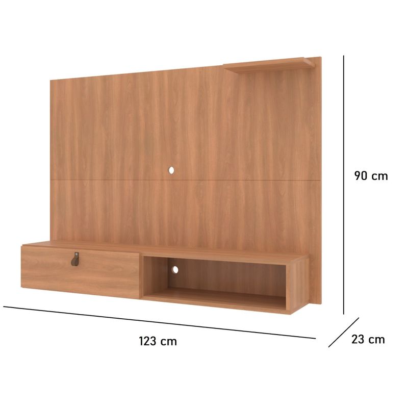 Painel de TV até 40 Pol. Brest Com 1 Porta - Freijó