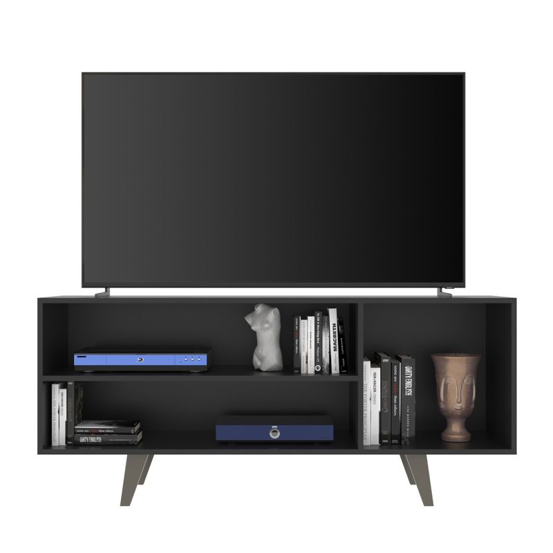 Rack de TV até 65 Pol. Cuenca Com 1 Porta - Preto