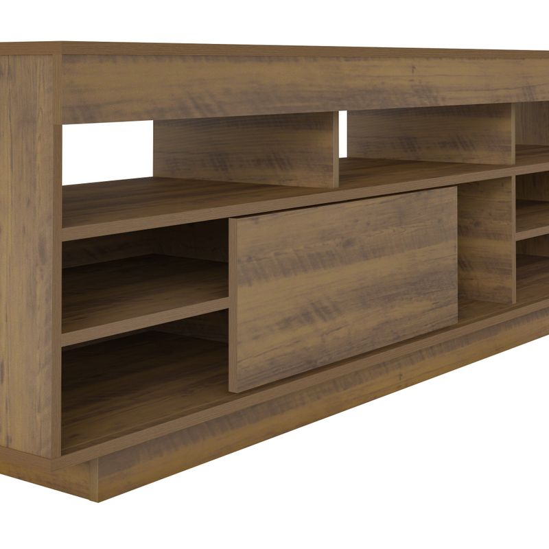 Rack Bancada com 1 Porta de Correr Treviso Flex Pinho/off White - Artely