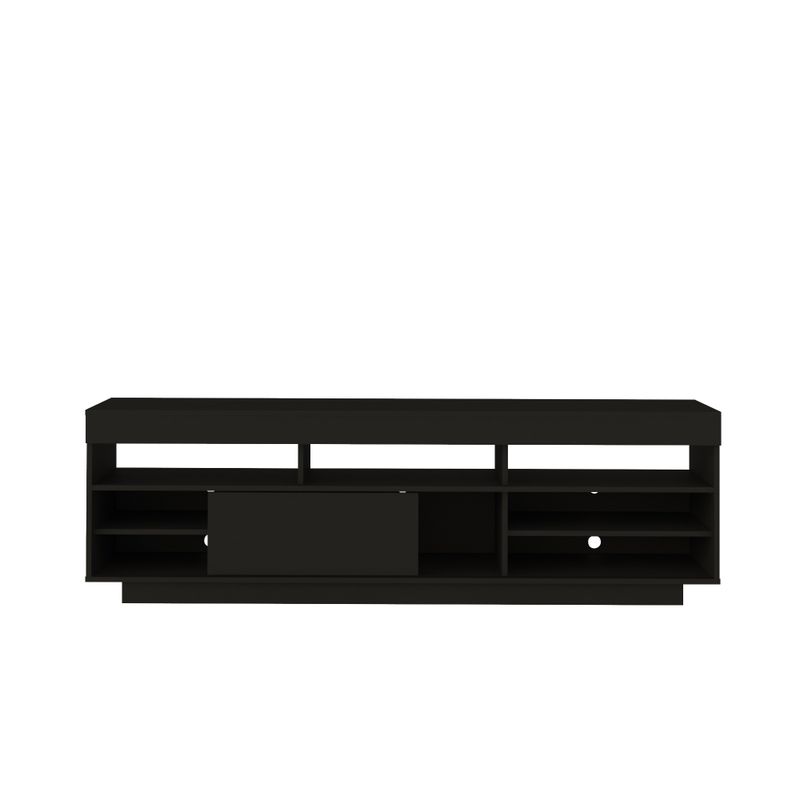 Rack para TV até 75 Polegadas Porta de Correr Treviso Preto