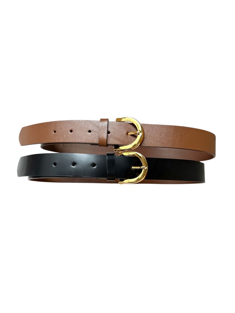 Cinto Minimal Cognac